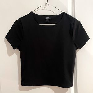 Express Body Contour Crop Top, Small